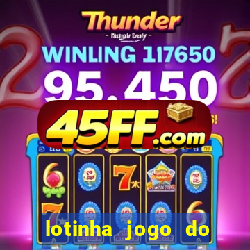 lotinha jogo do bicho como funciona